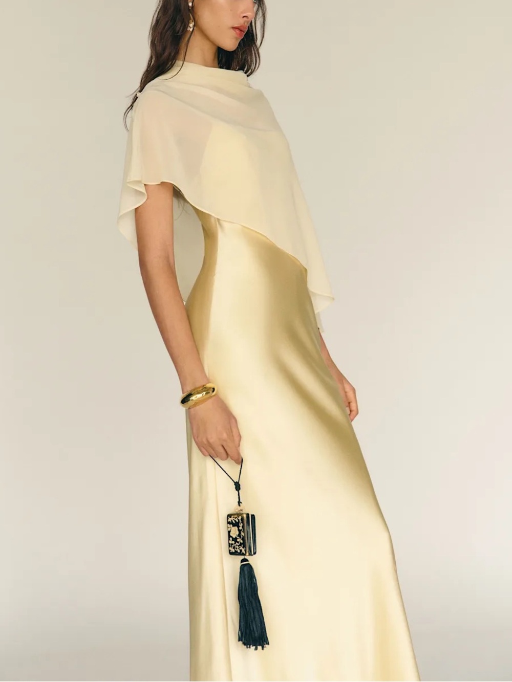 Reformation Lilibeth Silk Dress